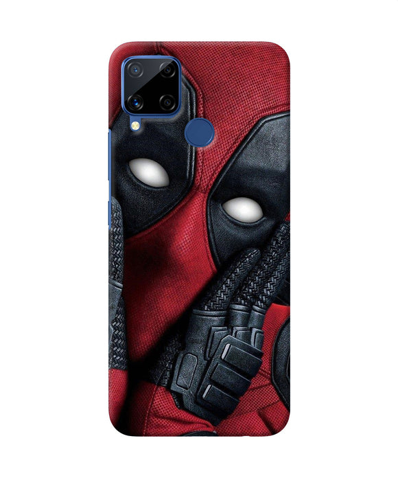 Thinking Deadpool Realme C15 Back Cover