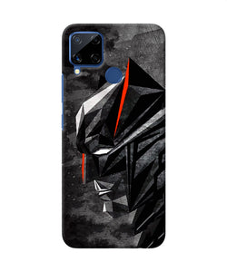 Batman Black Side Face Realme C15 Back Cover