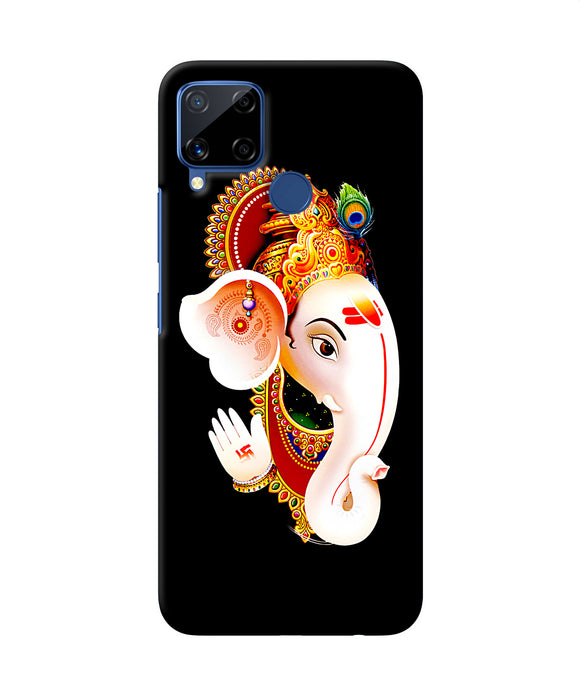 Lord Ganesh Face Realme C15 Back Cover