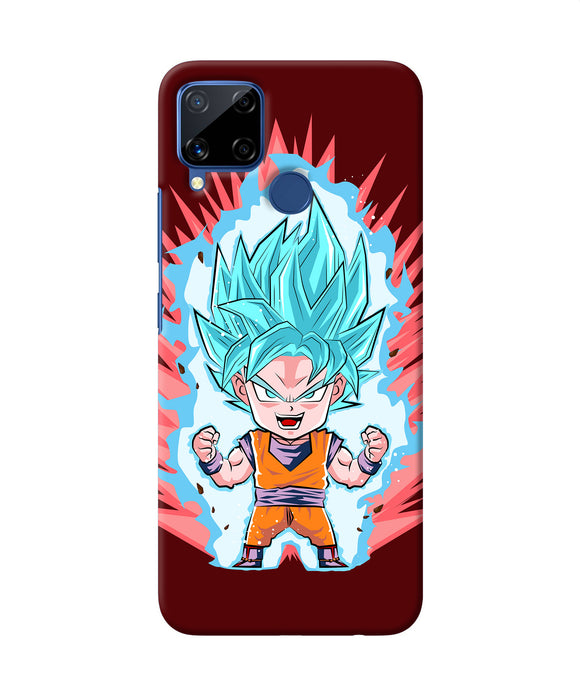 Goku Little Character Realme C15 Back Cover