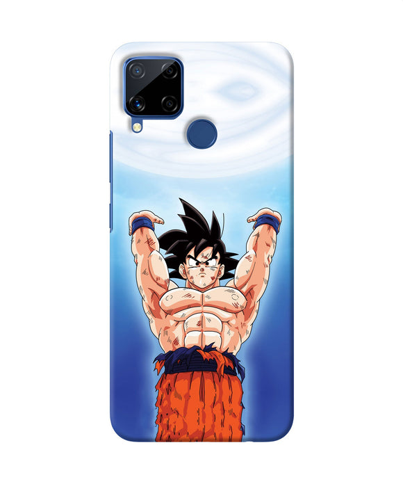 Goku Super Saiyan Power Realme C15 Back Cover