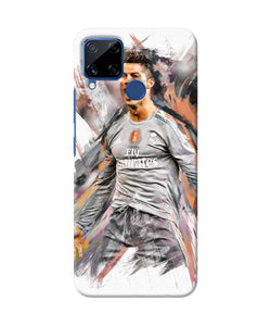 Ronaldo Poster Realme C15 Back Cover