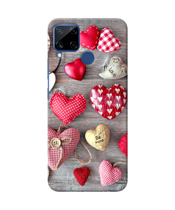 Heart Gifts Realme C15 Back Cover