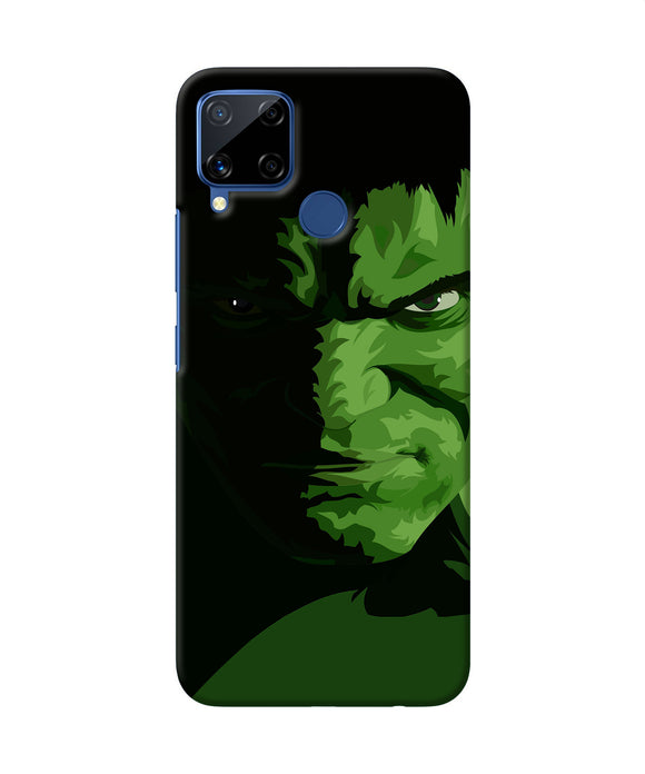 Hulk Green Painting Realme C15 Back Cover