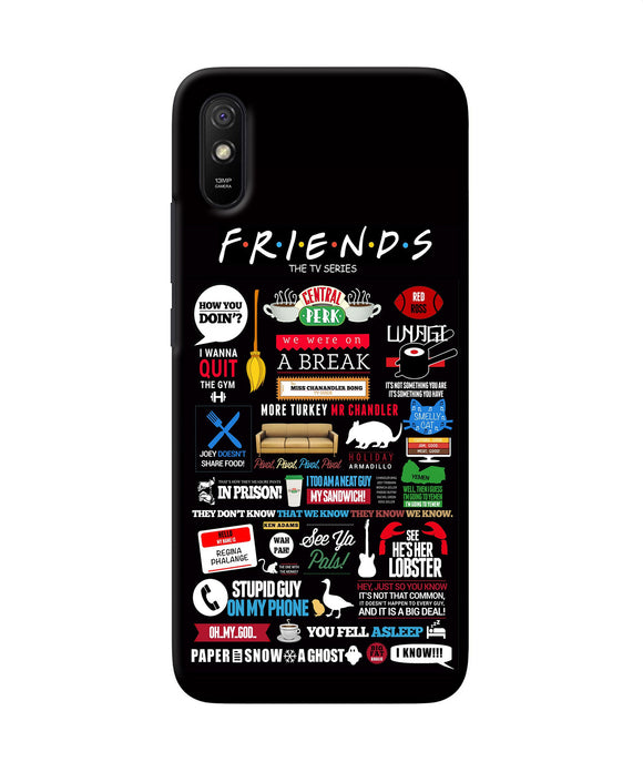 Friends Redmi 9a / 9i Back Cover