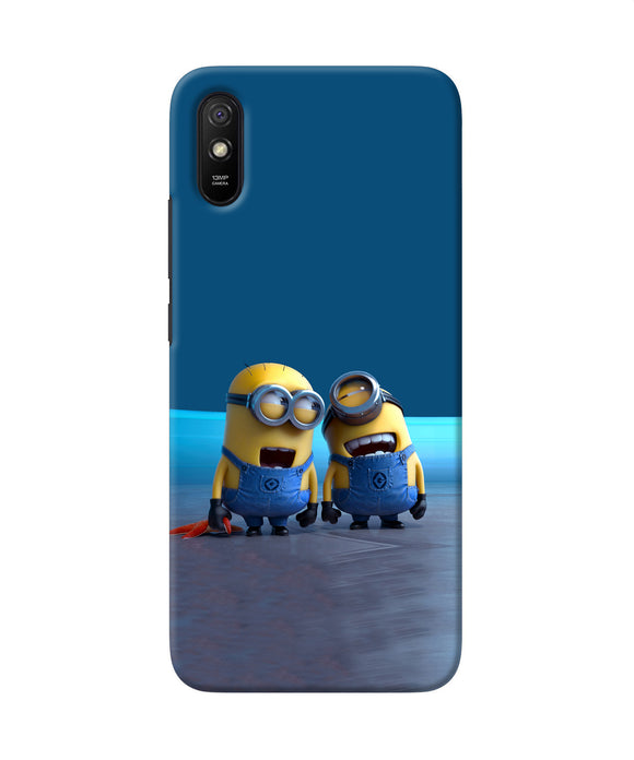 Minion Laughing Redmi 9a / 9i Back Cover