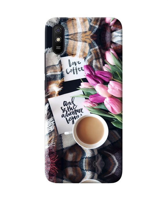 Love Coffee Quotes Redmi 9a / 9i Back Cover