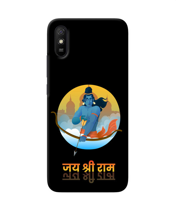 Black Jay Shree Ram Redmi 9a / 9i Back Cover