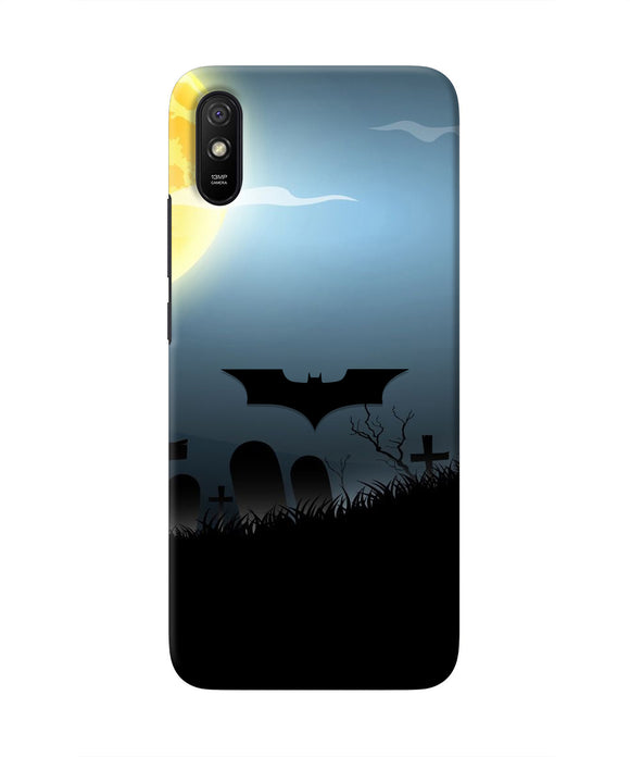 Batman Scary cemetry Redmi 9A/9i Real 4D Back Cover