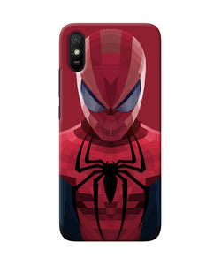 Spiderman Art Redmi 9A/9i Real 4D Back Cover