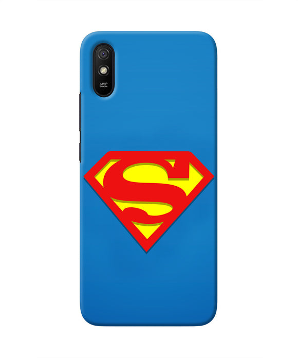 Superman Blue Redmi 9A/9i Real 4D Back Cover
