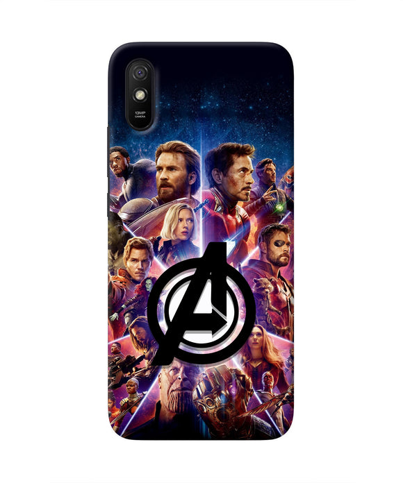 Avengers Superheroes Redmi 9A/9i Real 4D Back Cover