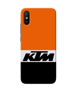KTM Colorblock Redmi 9A/9i Real 4D Back Cover