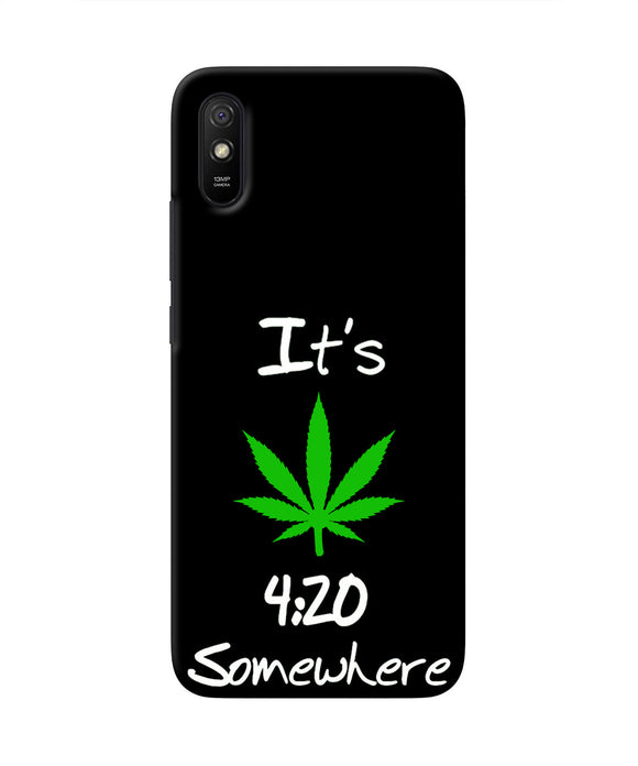 Weed Quote Redmi 9A/9i Real 4D Back Cover