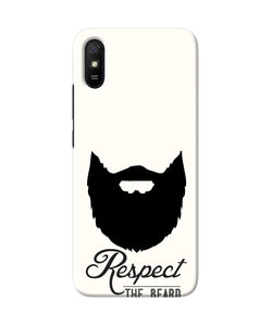 Respect the Beard Redmi 9A/9i Real 4D Back Cover