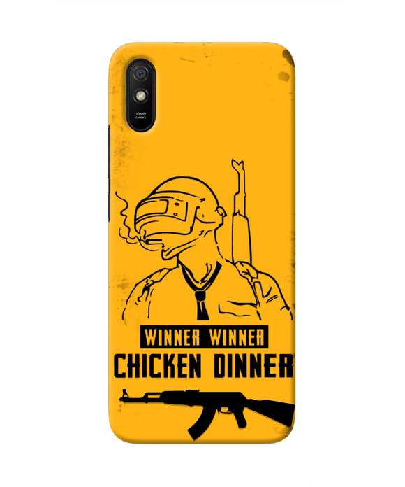 PUBG Chicken Dinner Redmi 9A/9i Real 4D Back Cover