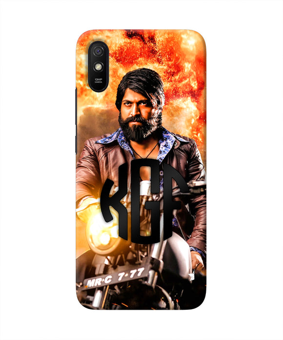 Rocky Bhai on Bike Redmi 9A/9i Real 4D Back Cover