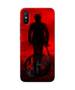 Rocky Bhai K G F Chapter 2 Logo Redmi 9A/9i Real 4D Back Cover