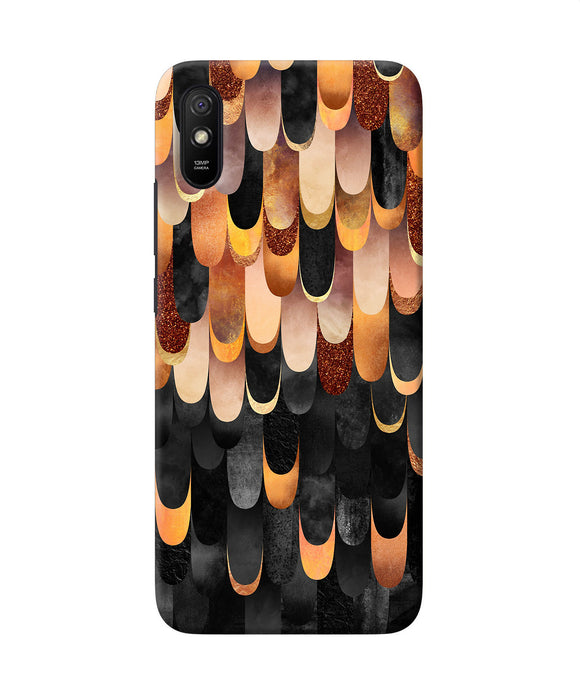 Abstract Wooden Rug Redmi 9a / 9i Back Cover