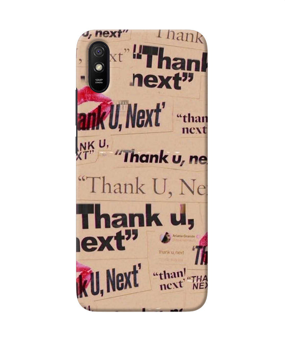 Thank You Next Redmi 9a / 9i Back Cover