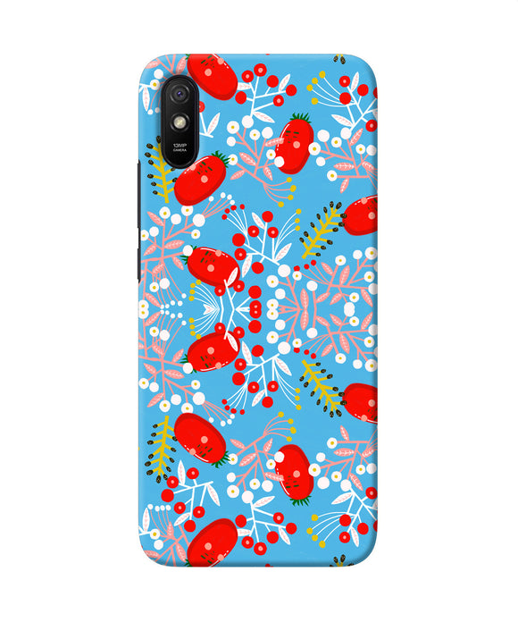 Small Red Animation Pattern Redmi 9a / 9i Back Cover