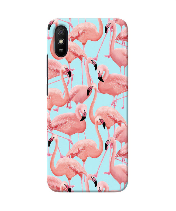 Abstract Sheer Bird Print Redmi 9a / 9i Back Cover