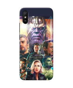 Avengers Poster Redmi 9a / 9i Back Cover