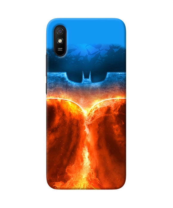 Burning Batman Logo Redmi 9a / 9i Back Cover