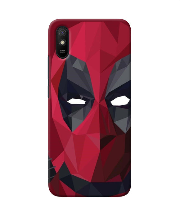 Abstract Deadpool Mask Redmi 9a / 9i Back Cover