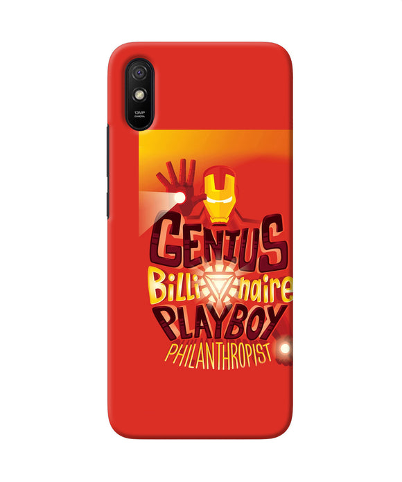 Ironman Quote Redmi 9a / 9i Back Cover