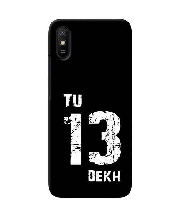 Tu Tera Dekh Quote Redmi 9a / 9i Back Cover