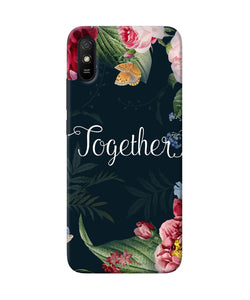 Together Flower Redmi 9a / 9i Back Cover