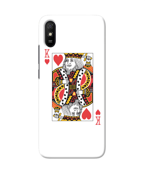 Heart King Card Redmi 9a / 9i Back Cover