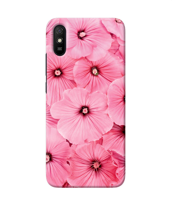 Pink Flowers Redmi 9a / 9i Back Cover