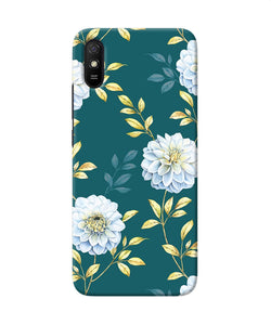 Flower Canvas Redmi 9a / 9i Back Cover