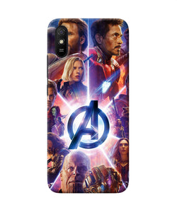 Avengers Poster Redmi 9a / 9i Back Cover