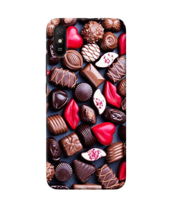 Valentine Special Chocolates Redmi 9a / 9i Back Cover