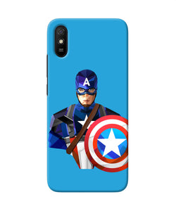 Captain America Character Redmi 9a / 9i Back Cover