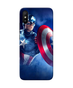 Captain America On Sky Redmi 9a / 9i Back Cover