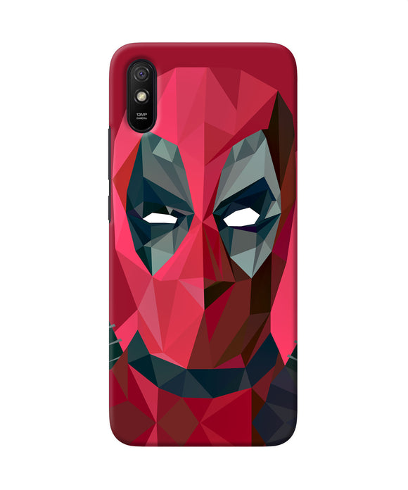 Abstract Deadpool Full Mask Redmi 9a / 9i Back Cover