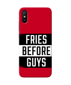 Fries Before Guys Quote Redmi 9a / 9i Back Cover