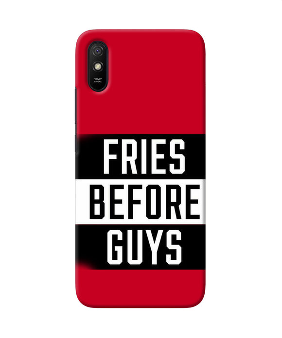 Fries Before Guys Quote Redmi 9a / 9i Back Cover