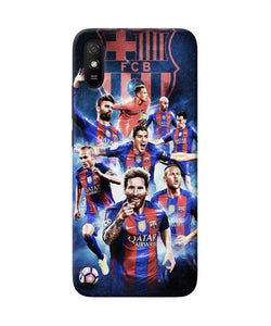 Messi Fcb Team Redmi 9a / 9i Back Cover