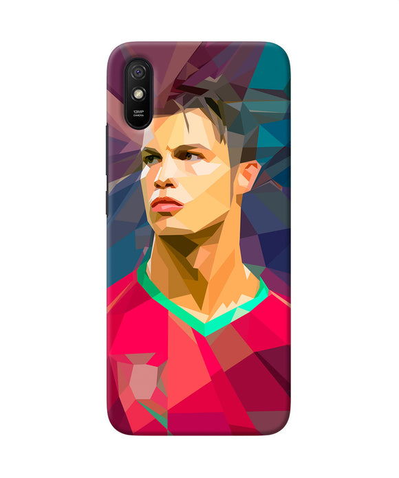 Abstract Ronaldo Redmi 9a / 9i Back Cover