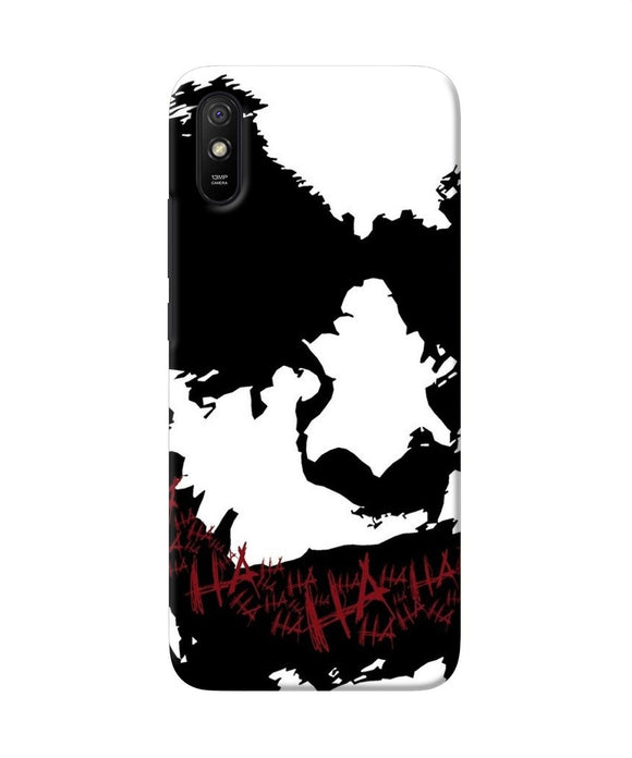 Black And White Joker Rugh Sketch Redmi 9a / 9i Back Cover