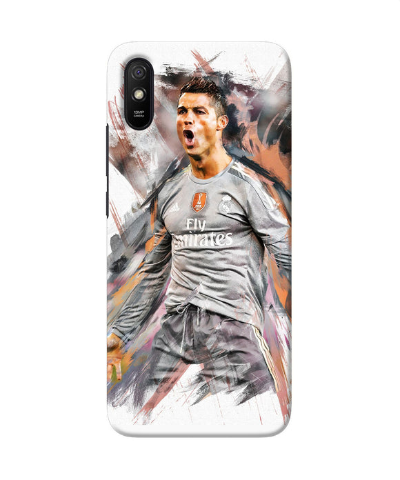 Ronaldo Poster Redmi 9a / 9i Back Cover