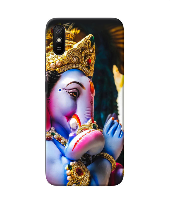 Lord Ganesh Statue Redmi 9a / 9i Back Cover