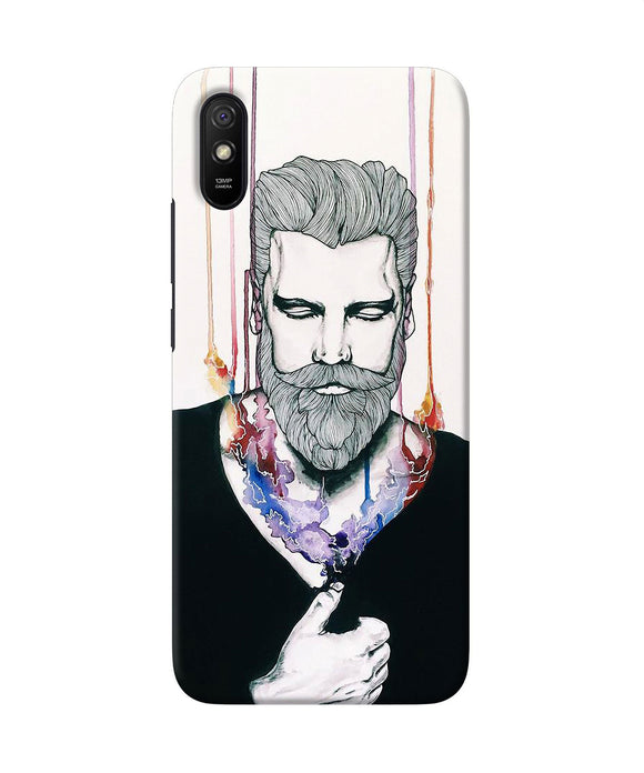 Beard Man Character Redmi 9a / 9i Back Cover