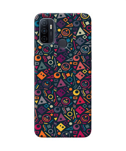 Geometric Abstract Oppo A53 2020 Back Cover