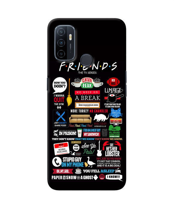 Friends Oppo A53 2020 Back Cover